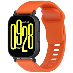 Versatile 22mm Watch Strap Replacement - Stylish Band for Universal 22mm (Orange)