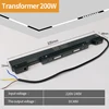 2m Magnetic Rail Linear Magnetic Track Lighting Accessories 2 Meters Ceiling Magnet Track Kits 48V Power Supply Corner Connector 5