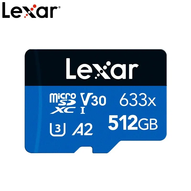LexarOriginalMicroSDCard128GB32GB64GB256GB512GBMemoryCardsA1A2Class10TFFlashCardforDroneSportCamcorder-AliExpress