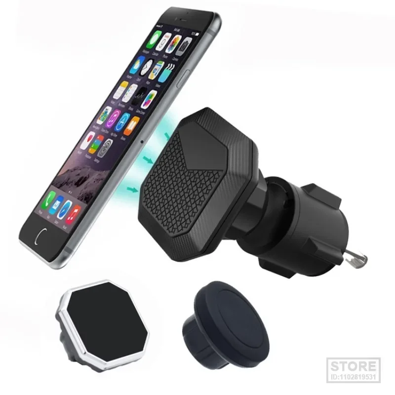 

Магнитный автомобильный держатель для телефона, беспроводная быстрая зарядка, сильный магнит, ручная свободная работа, для выхода воздуха, приборной панели