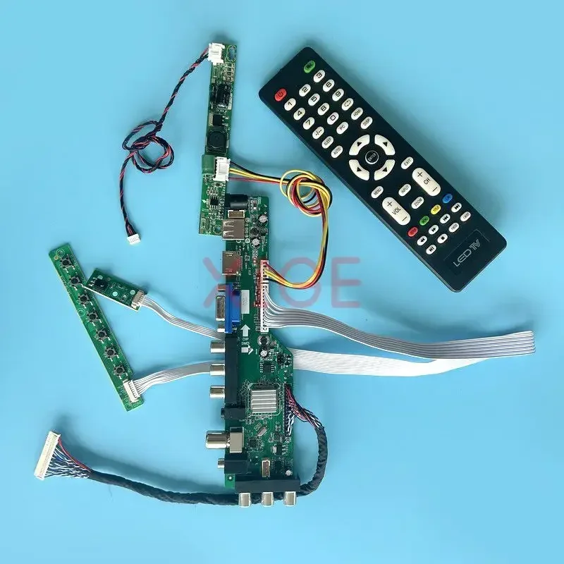 

LCD Driver Board Fit LTM215HT04 LTM215HT05 LTM215HT06 DVB Digital Signal 1920*1080 21.5" USB+DHMI+VGA+AV Kit Display LVDS 30-Pin