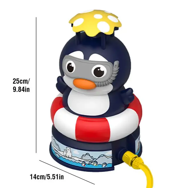 Cartoon Animal Dinosaur Flying Jet Water Spray Bath Toy Outdoor Sports Water Playing Splashing Kids Toys Garden Lawn Game Gifts 4