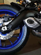  For Yamaha MT09 MT-09 FZ09 FZ-09 2021 2022 MT09 Carbon Fiber Motorcycle Swingarm Cover Protector Motorbike Accessories 