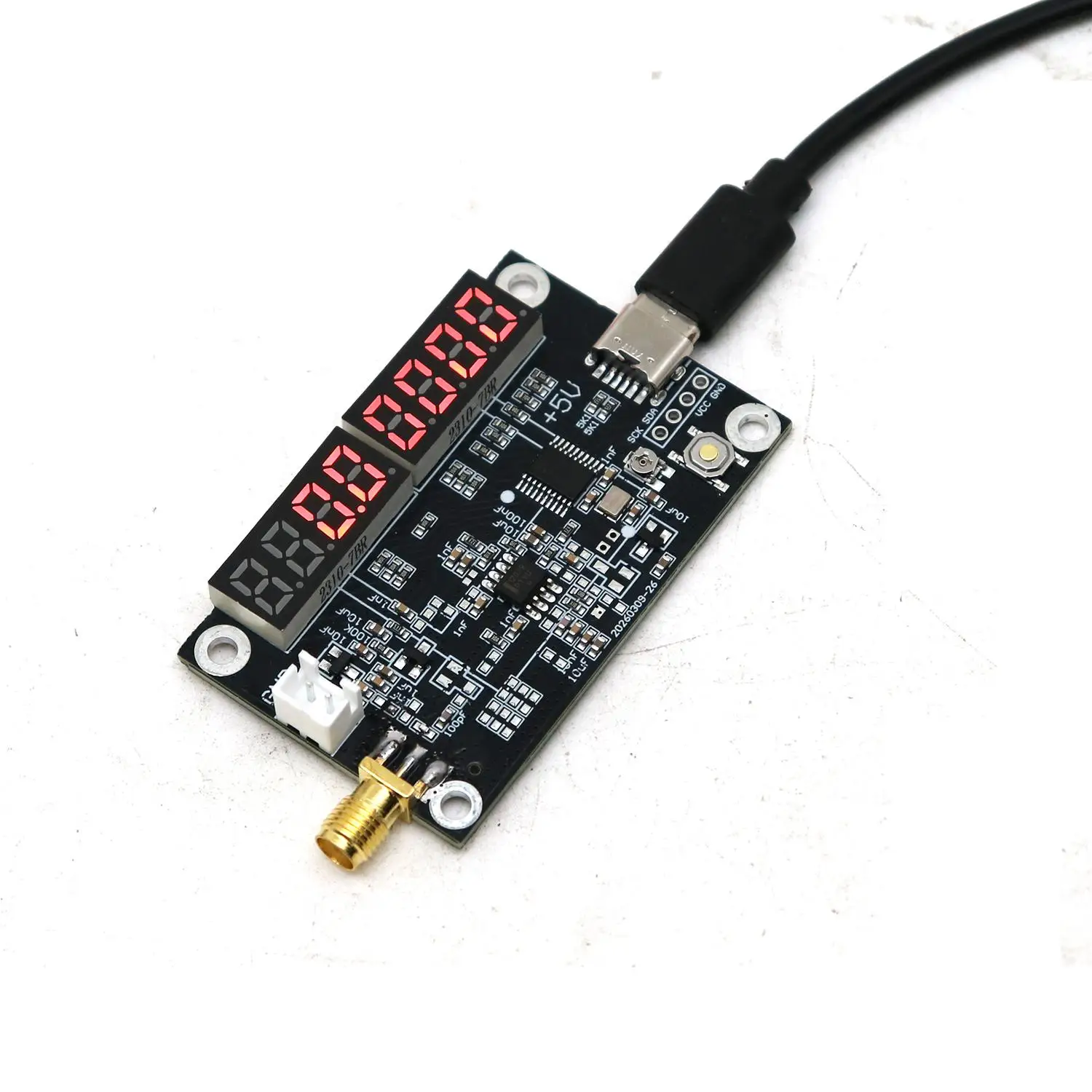 2-Kanal-LED-Frequenzanzeige 1KHZ-3.6Ghz Frequenzmesser RF-Signaltester 433Mhz 868Mhz 915M 2.4Ghz Digitaler Frequenzähler – Detail 2