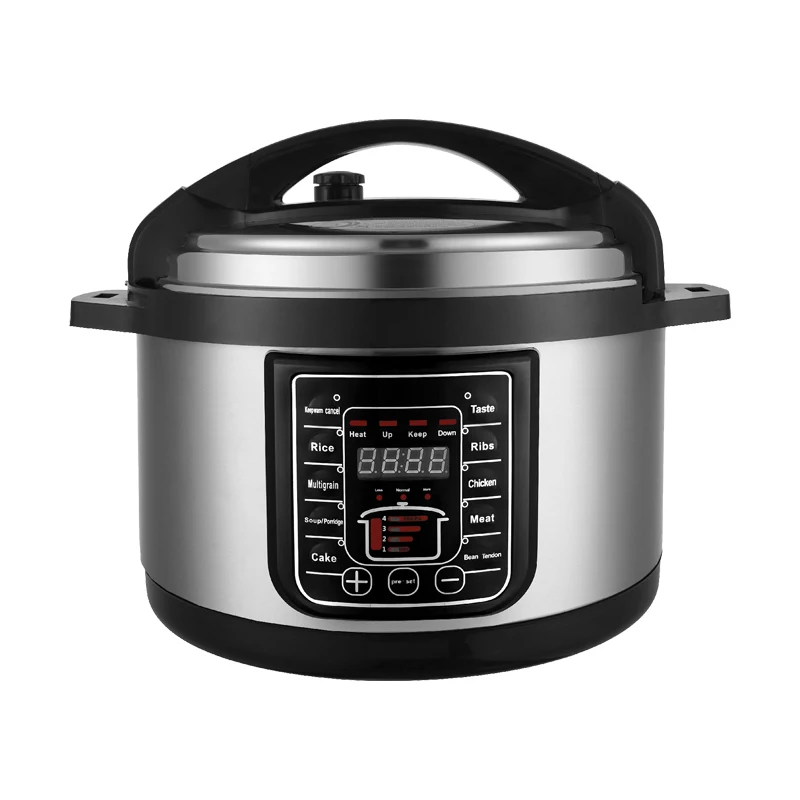 Okicook 10 Liter Modern Kitchen Appliances Stainless Steel Multifunction Electric Instant Pressure Pot Cooker