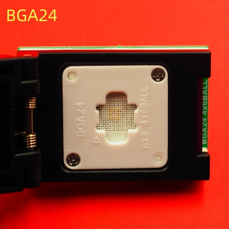 100% 오리지널 XGecu BGA24 - DIP8 6X8 /5X5/ 4X6 mm 볼 유니버설 어댑터 IC 소켓(새로운 듀얼 헤드 프로브 홀더 포함)