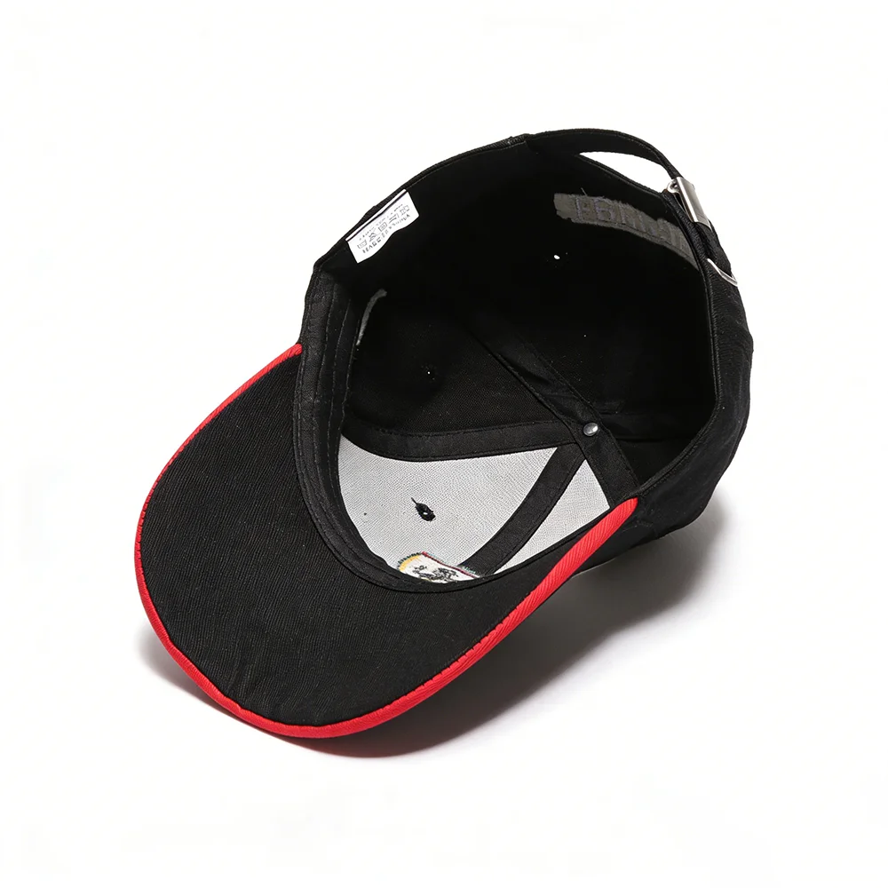 1pcs 자동차 배지 야구 모자 페라리 F1 F80 SF90 Stradale SF90Spider 296 GTB 밸브 용 조정 가능한 야외 스포츠 선 스크린 모자