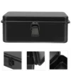 Toolbox Organization Organizer Metal Boxes Black Hot Blast Wood Furnace Parts Travel 4