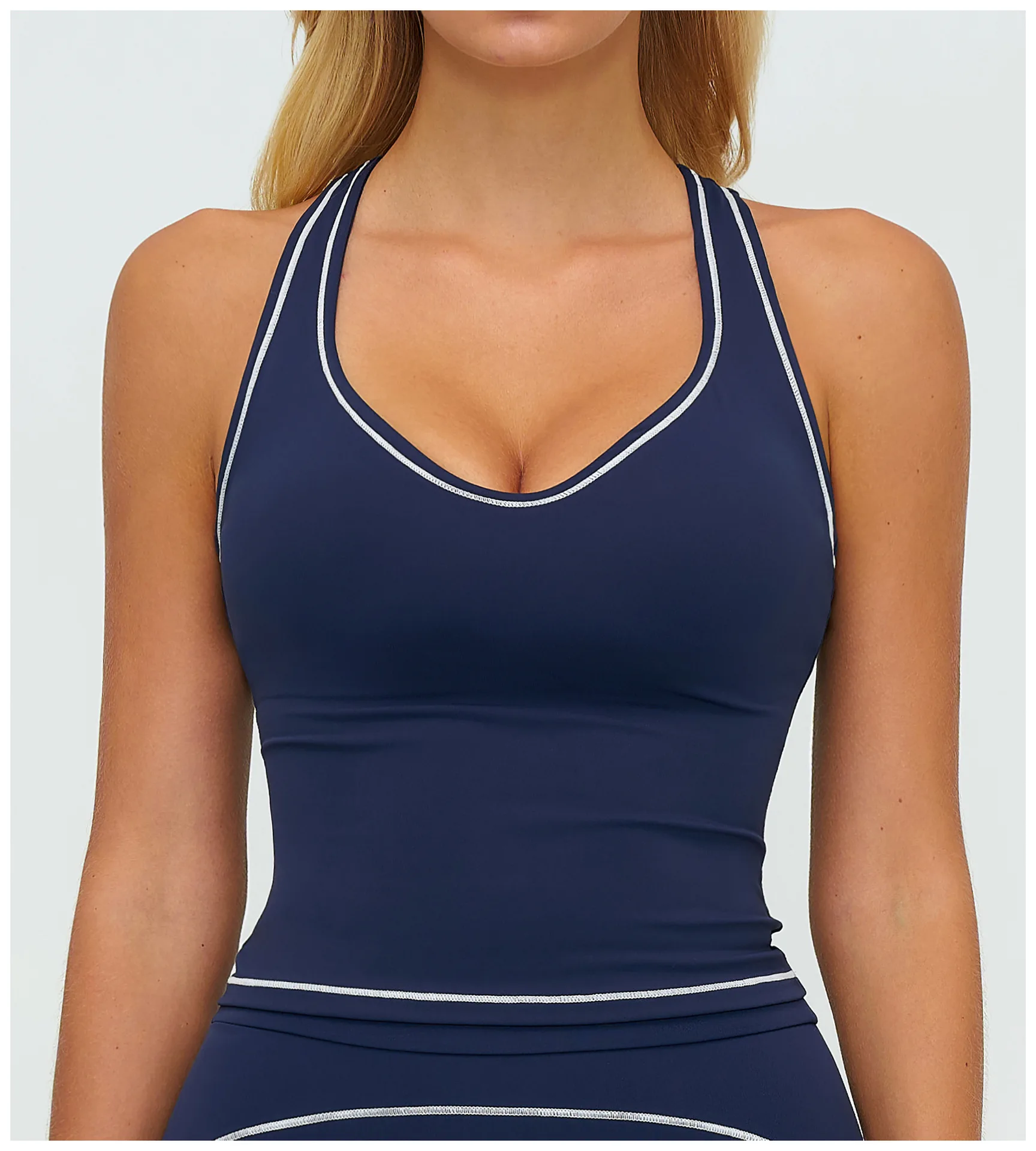 Débardeur Sport Femme avec Soutien-Gorge Intégré