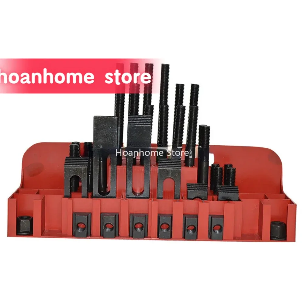 

Universal Fixture Set Pressure Plate M12 Milling Clamping Set 58pcs Mill Clamp Kit Vice