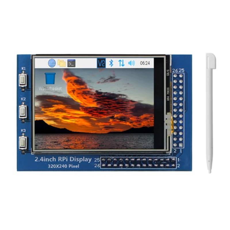 2.4Inch RPI   4B/3B/3B +/ W  ġ ũ 뷮   320X240 ġ 