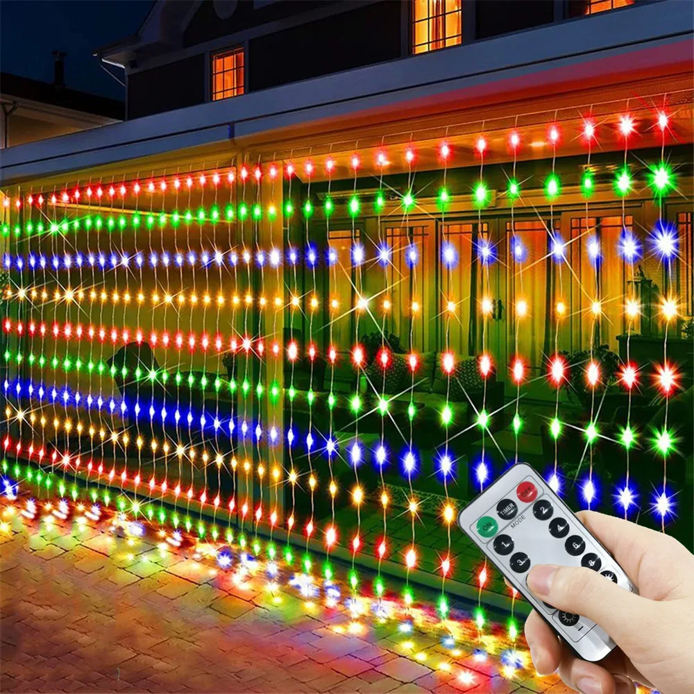 Elegant Outdoor LED Fairy Light String - Wedding & Holiday Decorations