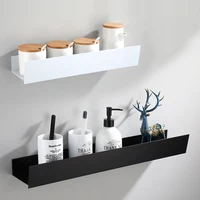 Bathroom Storage Rack Kitchen Wall Mounted Shelf Shower Storage Rack Corner Bathroom Organizer Toilet Shampoo Holder 30-50cm 3