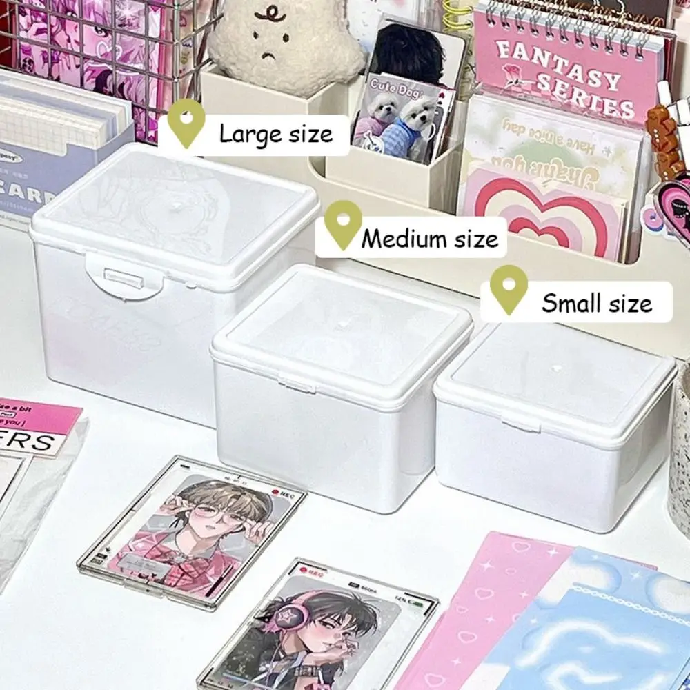Kpop Photocard Storage Box Idol Cards Collection Jewelry Container