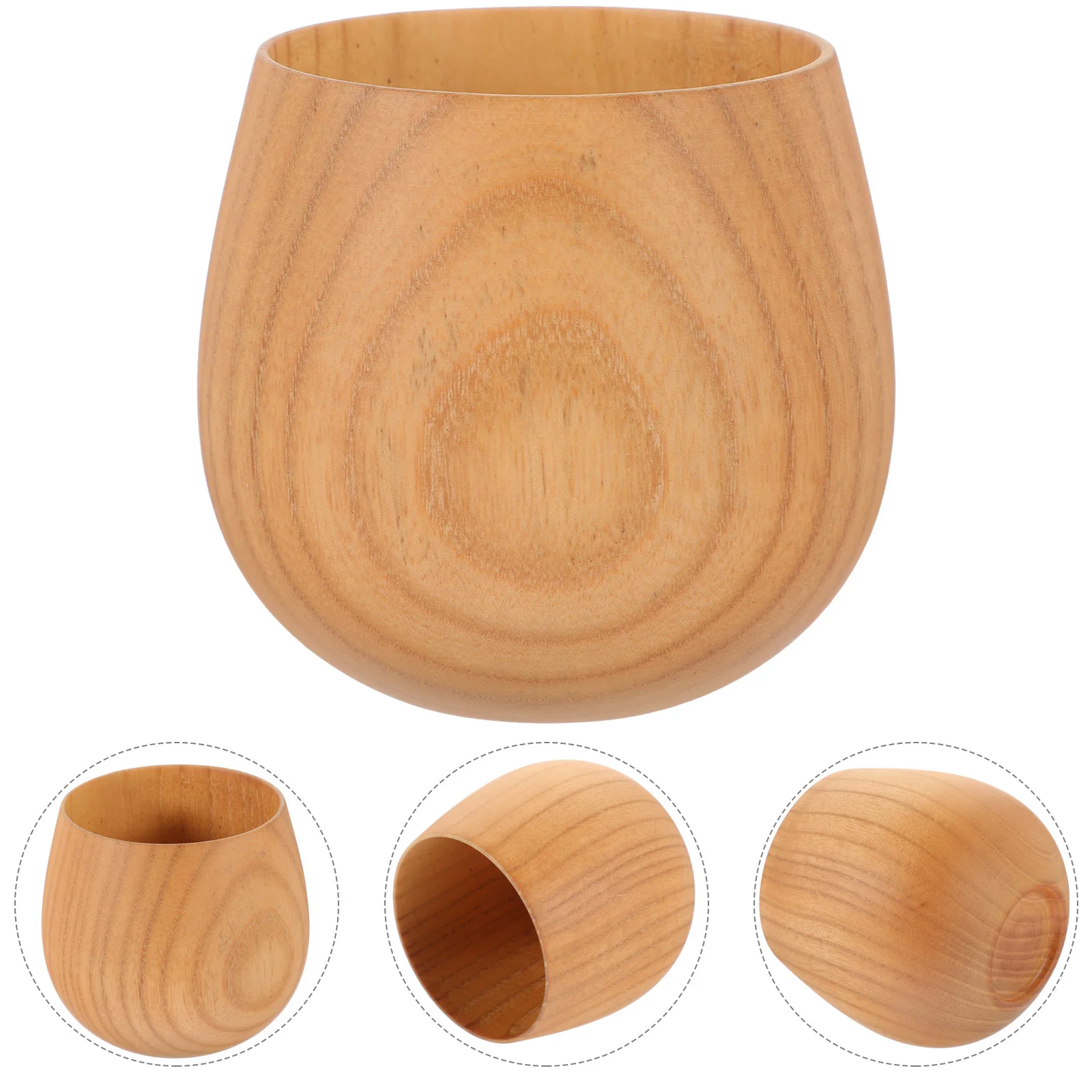 

Wooden Cup Hot Drink Travel Coffee Mugs For Men Multi-functional Water Glasses Office Beverage Beer Drinking Home