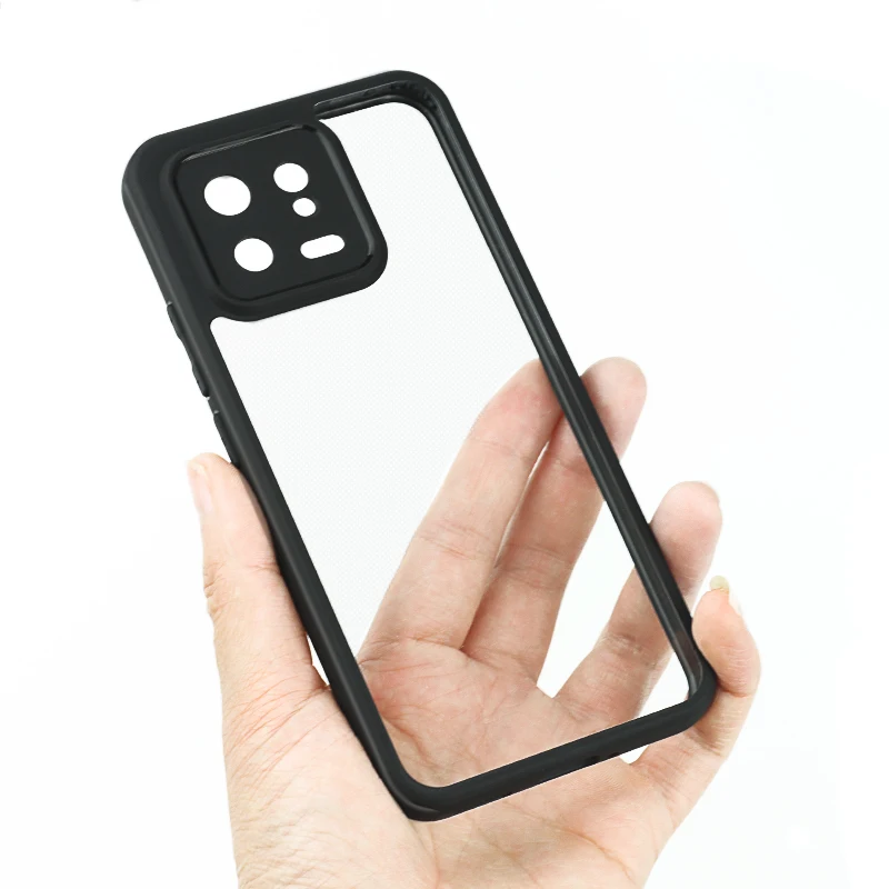 

Transparent Phone Case For Xiaomi 13 Case Bumper Anti-knock Shockproof Soft TPU Back Cover For Xiaomi 13 Case For Xiaomi 13 Pro
