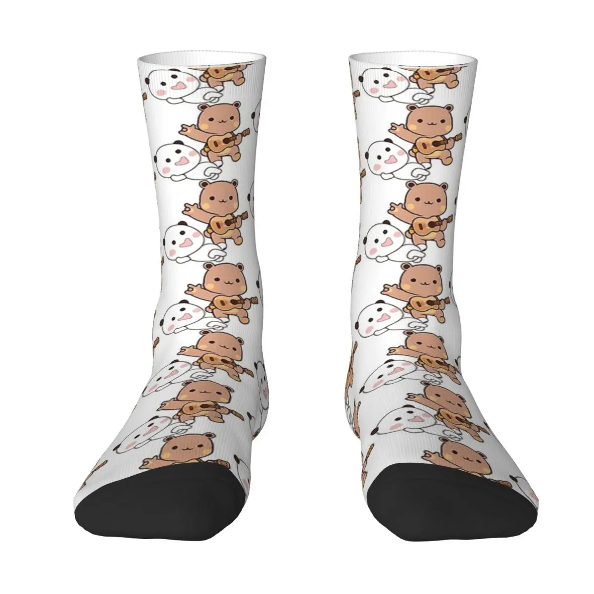 

Panda Cartoon Bear And Panda Bubu Dudu KAWAII Men Women Socks Cycling Novelty Spring Summer Autumn Winter Stockings Gift