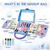 Kids Cosmetics Toy Set Washable Girl Makeup Toy Game Set Box Princess Gift Children'S Lipstick Eye Shadow Makeup Box Set 2