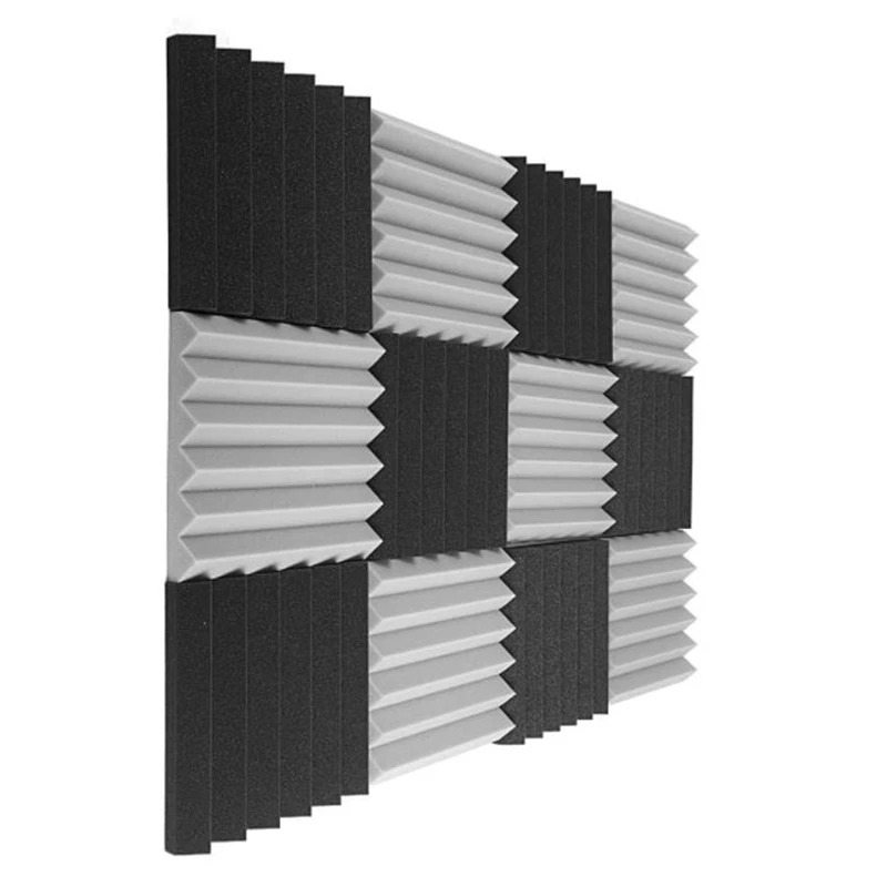 

24 Pcs Acoustic Foam Panel, Sound Insulation Pad,Sound Insulation Foam Panel,Studio Foam,Sound Insulation Foam,5X30x30cm