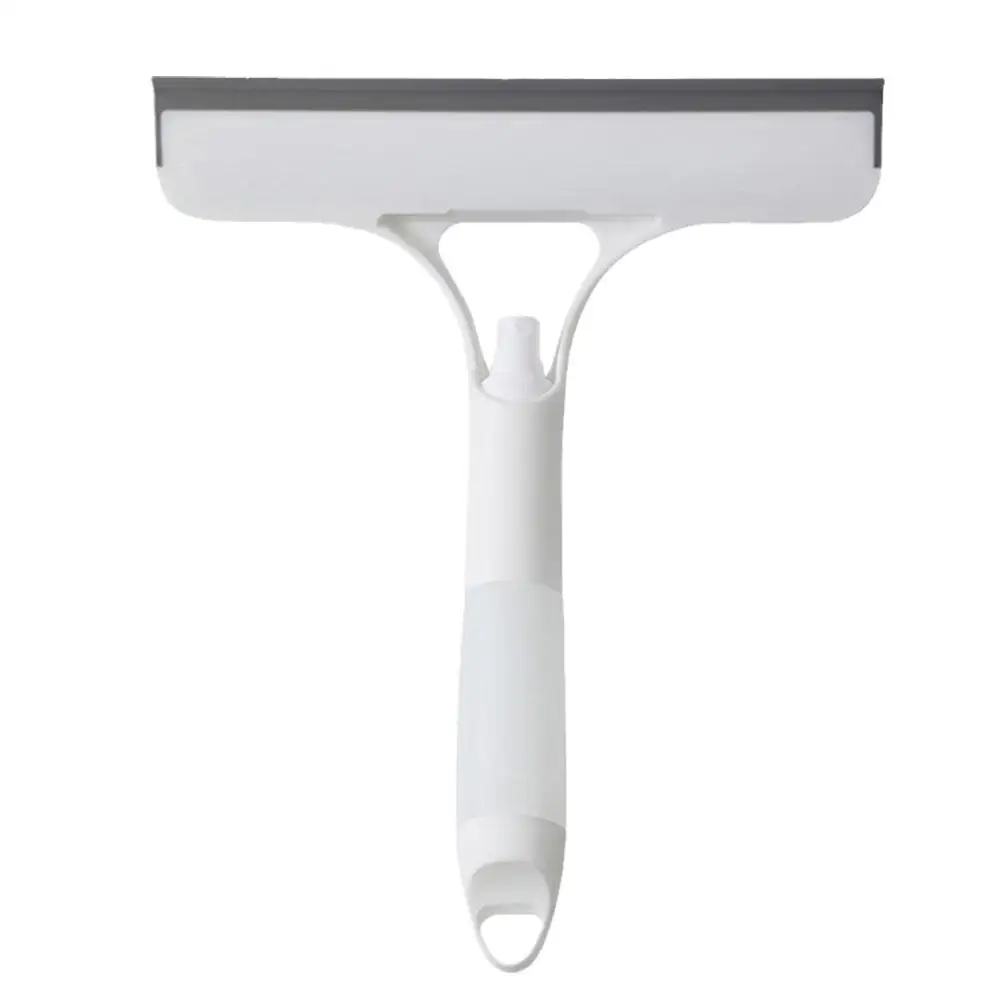 Double Sided Water Jet Shower Squeegee Glass Window Cleaning Accessories Rubber Wiper For Tiles Shower Doors Bathroom Mirro M2Q4 shower squeegee