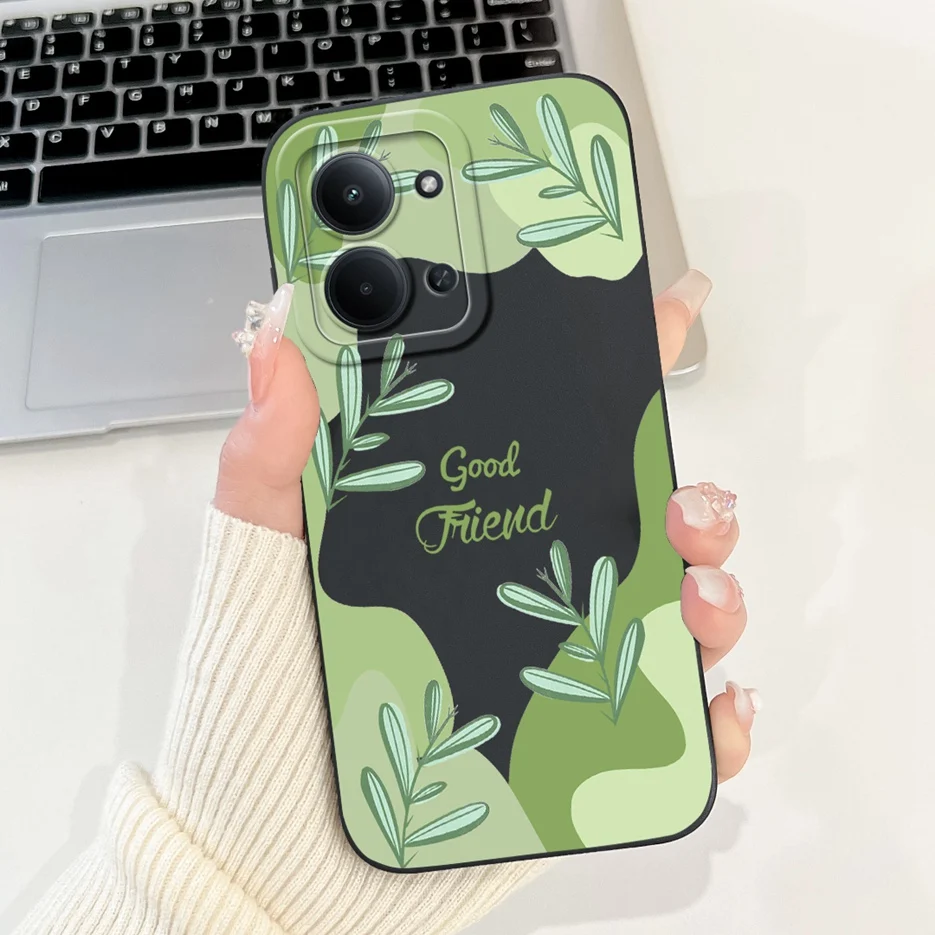 Stylish Art Painted Soft Silicone Phone Case