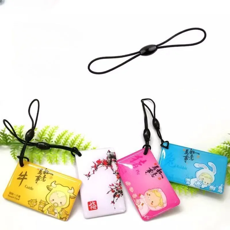 Set of 10 Versatile Nylon Lanyards for Small Electronic Devices and ID Badges