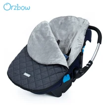 

Orzbow Winter Baby Basket Car Seat Cover Warm Sleeping Bag Infant Stroller Footmuff Newborn Envelope Carrier Cover Waterproof