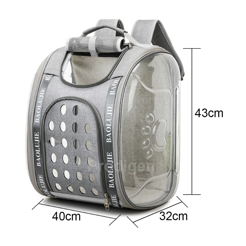 Pet Shoulder Bag Cat Carrier Outdoor Travel Breathable Handbag Puppy & Kitten Transparent Portable Shoulder Strap Bag pet carrier bag pet carrier backpack pet bag
