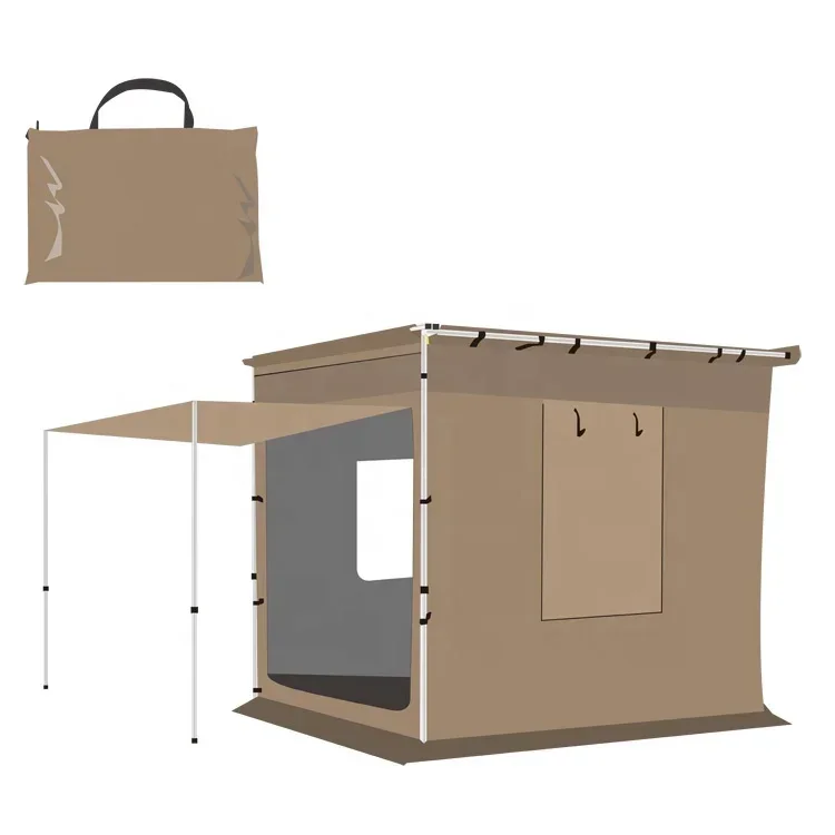 Ensuite space mounting kit hardware 420D oxford cloth changing room for car awning custom