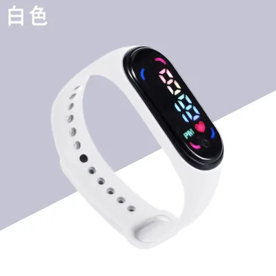 Children's Watches for Kids LED Electronic Display Watch Cartoon Girls Boys Cute WristWatch Sport Waterproof Women Student Gifts 78