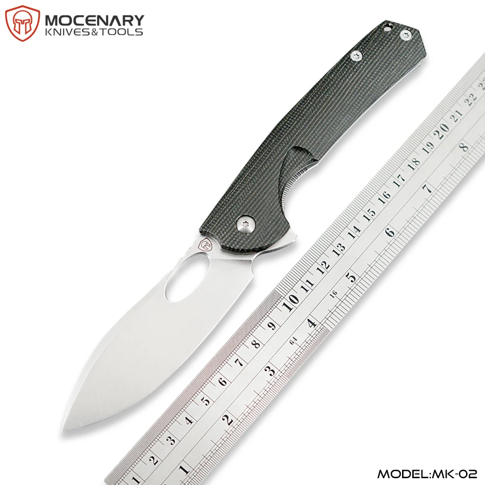 

Mocenary Knives D2 Blade Folding Knife Pocket Knife Tactical Knives Camping Knife Hunting Knife Outdoor Tool EDC Fast Open MK-02