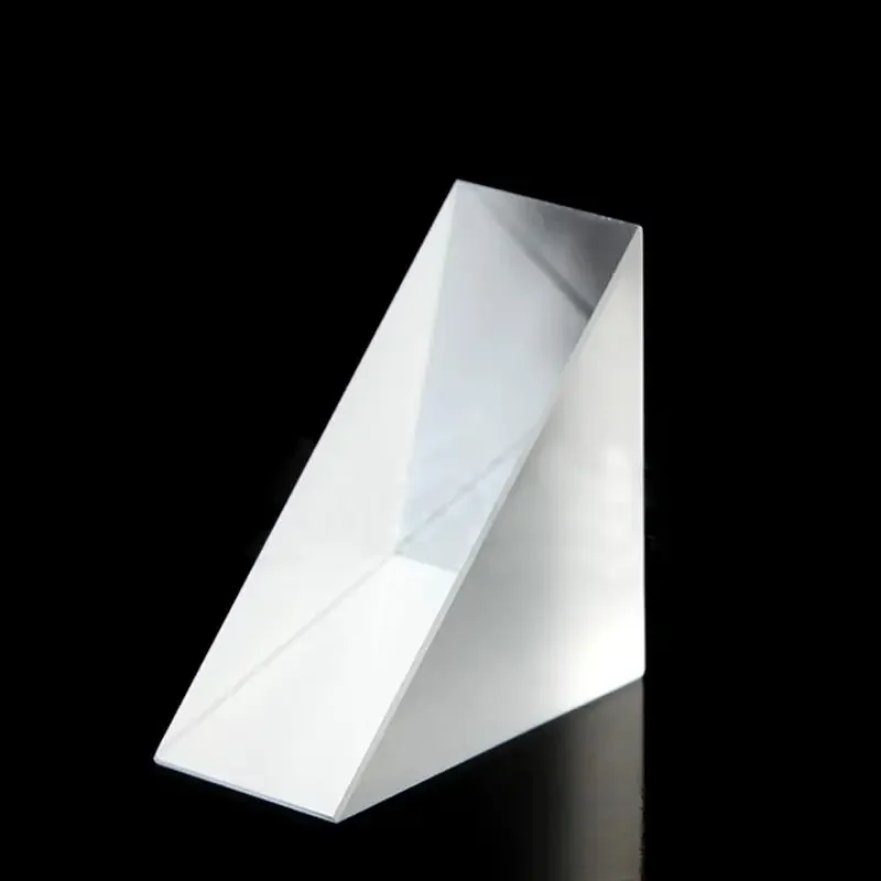 20x20x10mm Vetro Ottico Triangolare Lsosceles Ad Angolo Retto K9 Lente Prismatica Dello Spettro Della Luce Fisica Medicina - Image 2