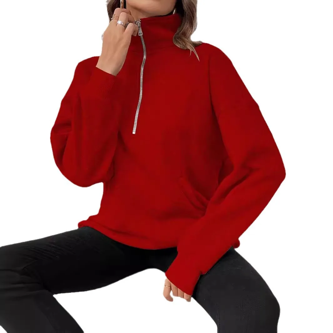 Women Autumn Winter Sweatshirts Long Sleeve Pullover