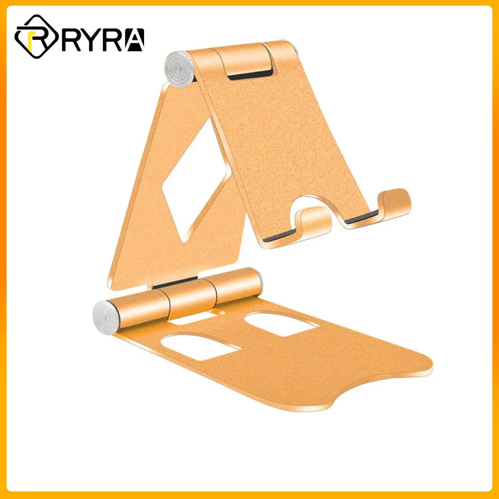 RYRA Metal Mobile Phone Holder Stand On Desktop Aluminum Alloy Tablet