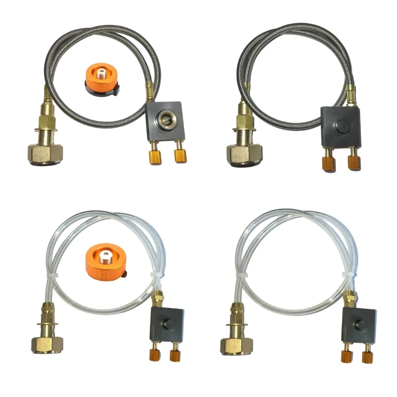 Portables Gas Cylinders Adapter Safe Durability Gas Converter Stove Adapter