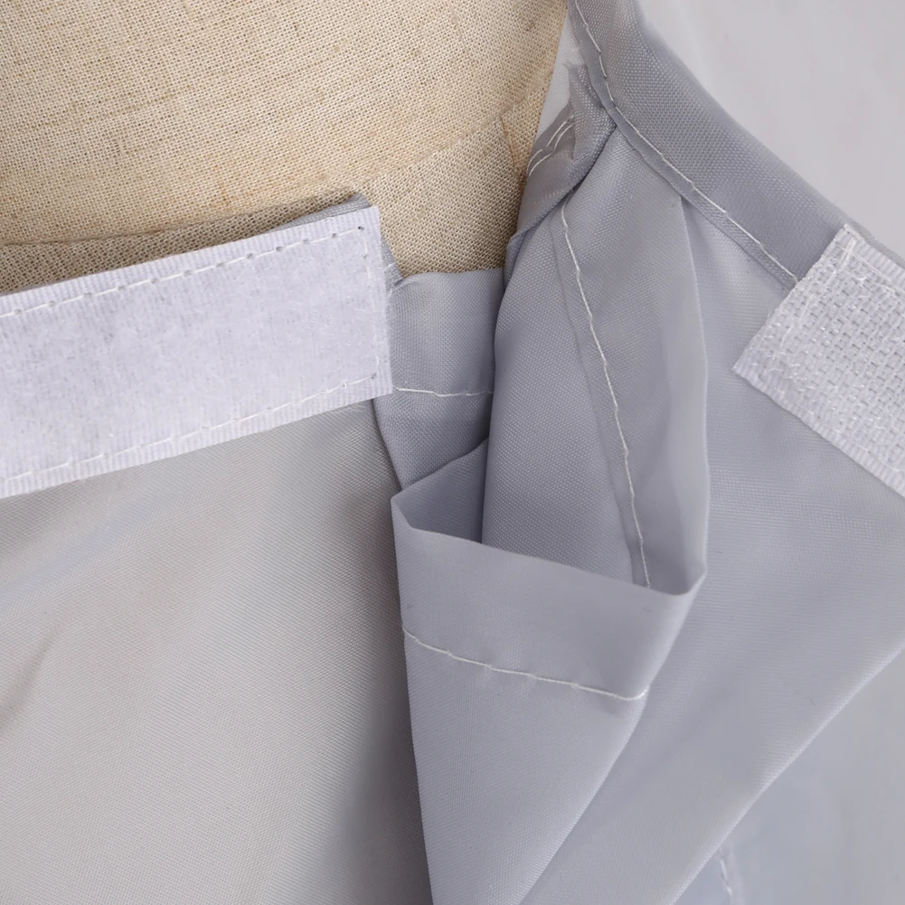 헤어 커팅 우산 케이프 접이식 이발사 케이프 후크 앤 루프 패스너 헤어 커팅 앞치마 헤어 캐처 케이프 헤어 스타일링용