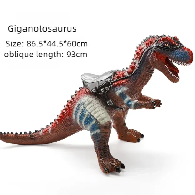 thumbnail image 1 of Modelo de dinosaurio súper grande de 80 cm, juguetes de gran tamaño, T-Rex, Brachiosaurus, Jurass, marionetas suaves, parque de dinosaurios, juguete para niños, regalo para niños, 1 of 5