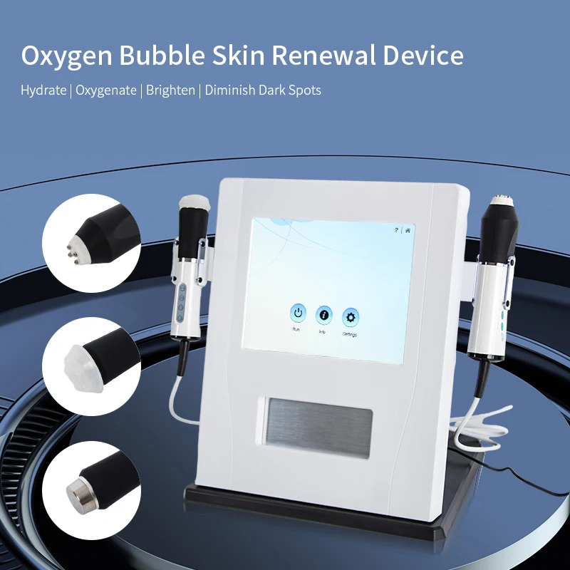 

3 In 1 CO2 Nano-bubbles Oxygen Machine Skin Rejuvenation Whitening Anti-Aging Wrinkle Remover Small Bubble Device Spa Salon Use