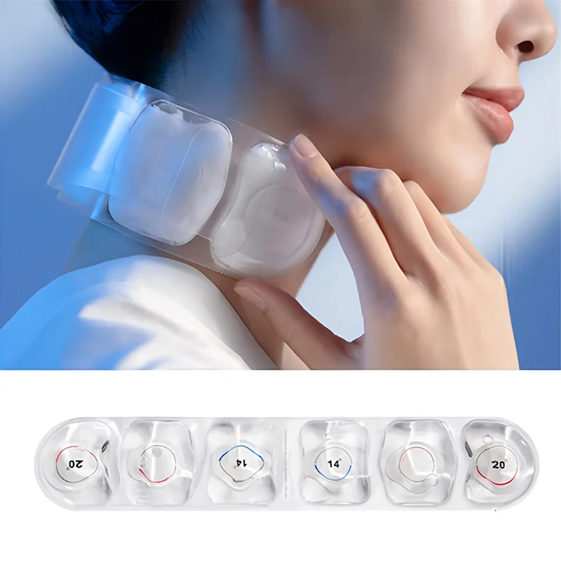 1~5pcs Physical Cooling Hanging Neck White Reduce Heat Stroke Refrigeration Ice Ring Practical Long Lasting Coolness Collar Cool 2