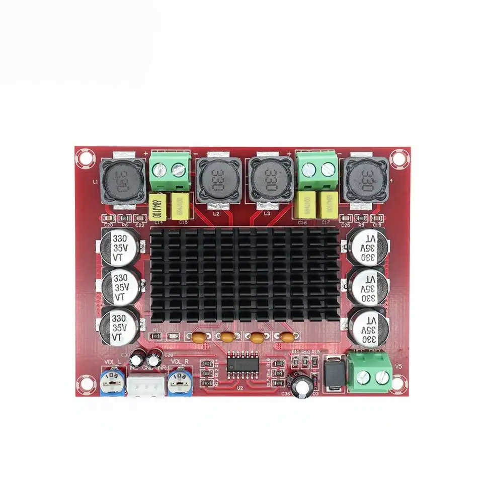 Original Chip TPA3116 D2 XH-M543 12V 24V 120W*2 Dual Channel Digital Power Audio Amplifier Board 120W X2 TPA3116D2 image 4