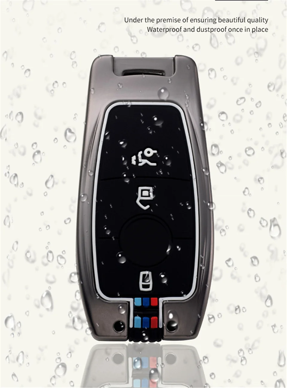 Portachiavi in lega di zinco per auto portachiavi per Mercedes Benz A C E classe S W221 W177 W205 W213 accessori per auto-Styling - Sa81acee04cd04878bb0976b3bd6e04a1V