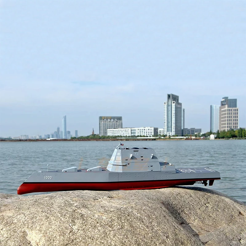 Rc Boat Us Navy Ddg1000 Zumwalt-Class Drived-Missile Destroyer Model Assembly Kit