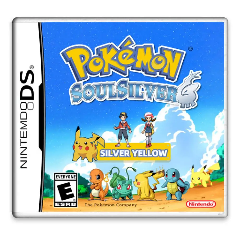 Pokemon Silver Yellow ROM - Nintendo DS Game