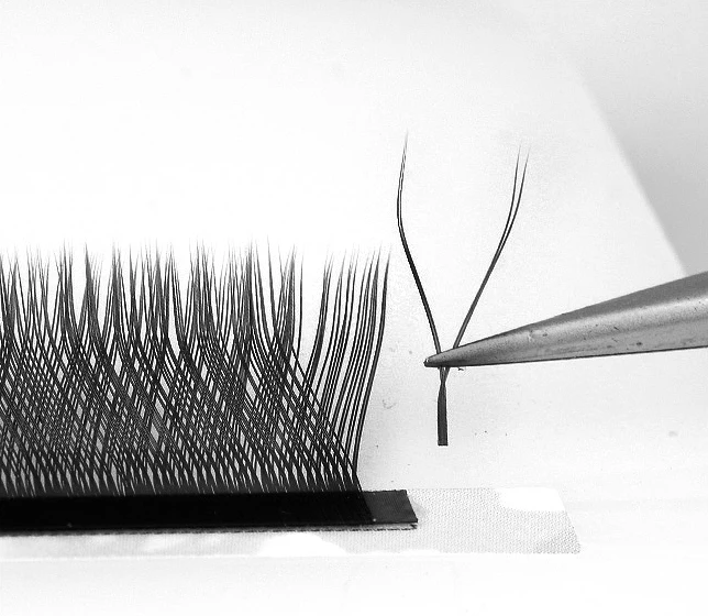 JB Jeyelabeau Natural Brown Eyelash Extensions - Soft Individual Fake Lashes with Dual Tips (7-15mm)