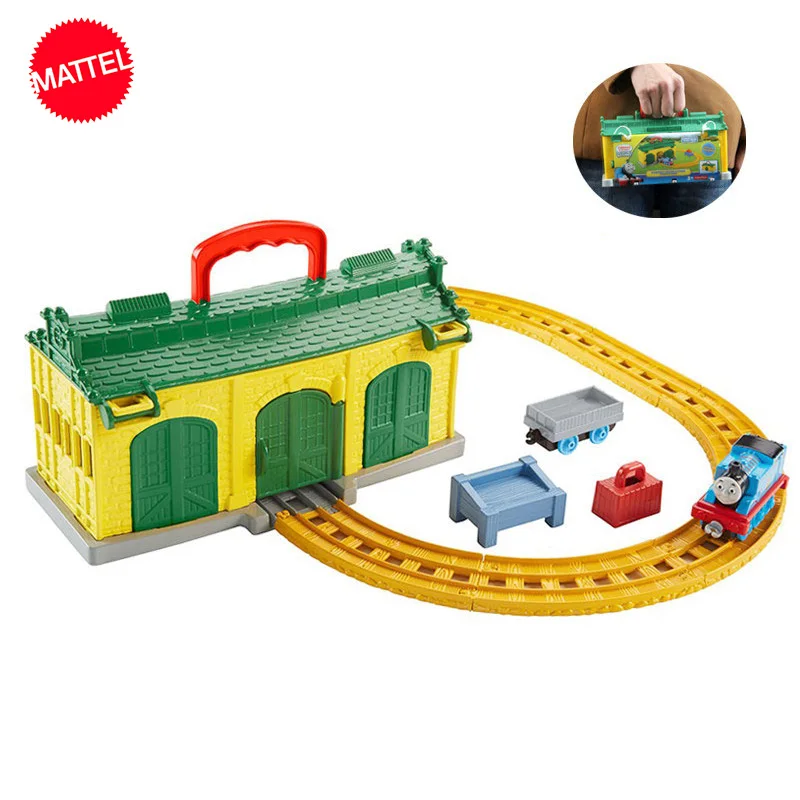 Original Thomas and Friends Toys Tidmouth Sheds Set Alloy Train and Railway Model for Boys Kid Children Collection Birthday Gift