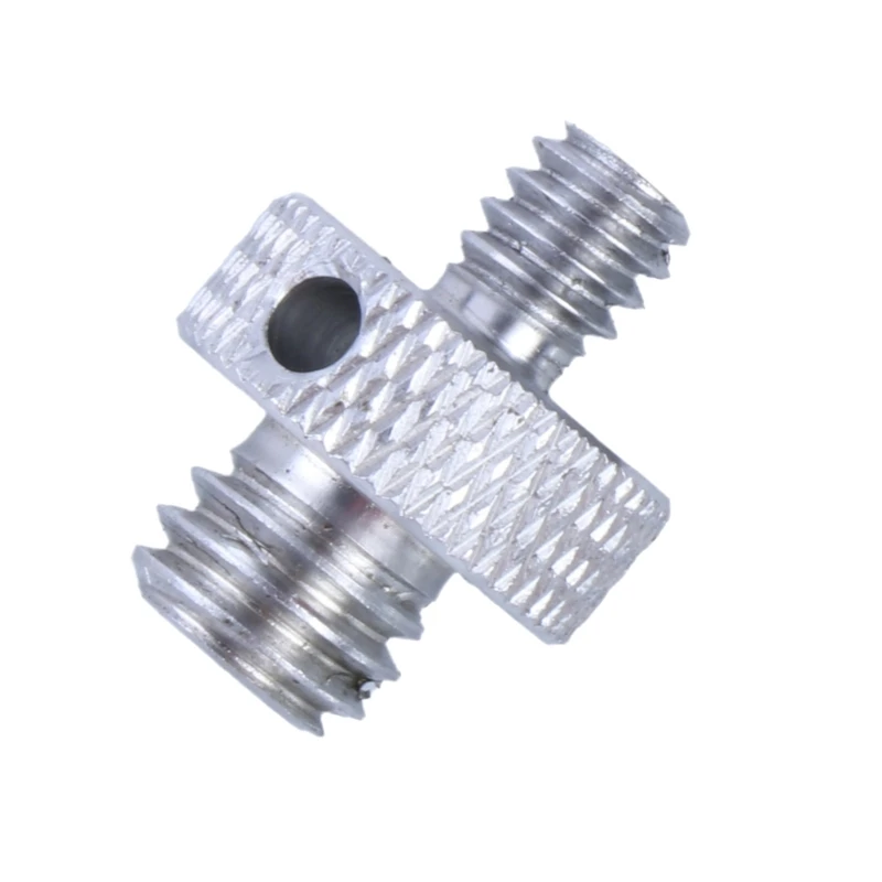 Camera Screw Adapter Male to Male 1/4 to 3/8Inch 1/4 for DSLR Camera