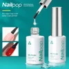 Nailpop Top Coat Base Coat Matte Semi-Permanent Rubber Top Coat Primer Clear UV Gel for Nails Art Nails Polish 10ml 1