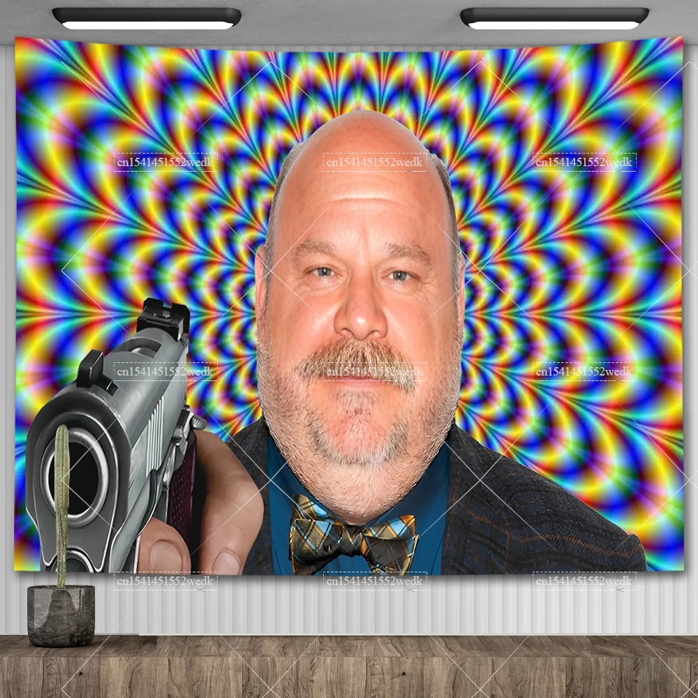 Funny Bertram Tapestry I Eat Kids Tapestries For Bedroom Meme Flags Wall Hanging Tapestry Aesthetic Room Decor Party Wallpaers