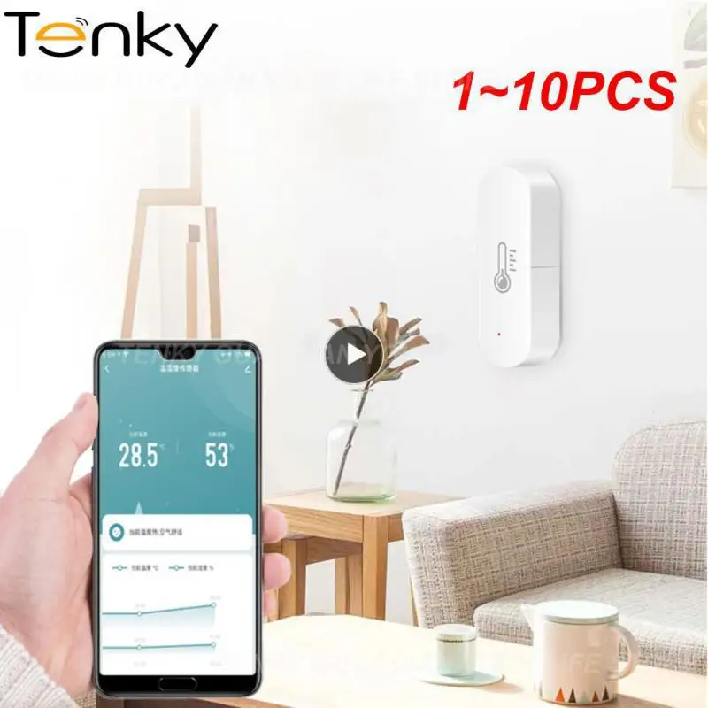 

1~10PCS Innovative Humidity Effortless Temperature Connected Homes Smart Home Linkage Efficient Energy Efficient