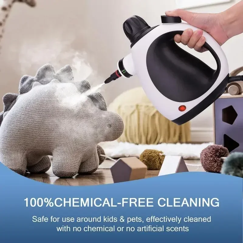 KOITAT Handheld Steam Cleaner, Steam Cleaner for Home with 10 Accessory Kit, Multipurpose Portable pressure Steamer Cleaning 4